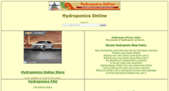 Desktop Screenshot of ns2.hydroponicsonline.com