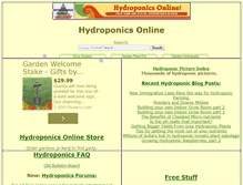 Tablet Screenshot of ns2.hydroponicsonline.com