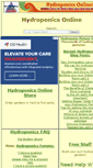 Mobile Screenshot of hydroponicsonline.com
